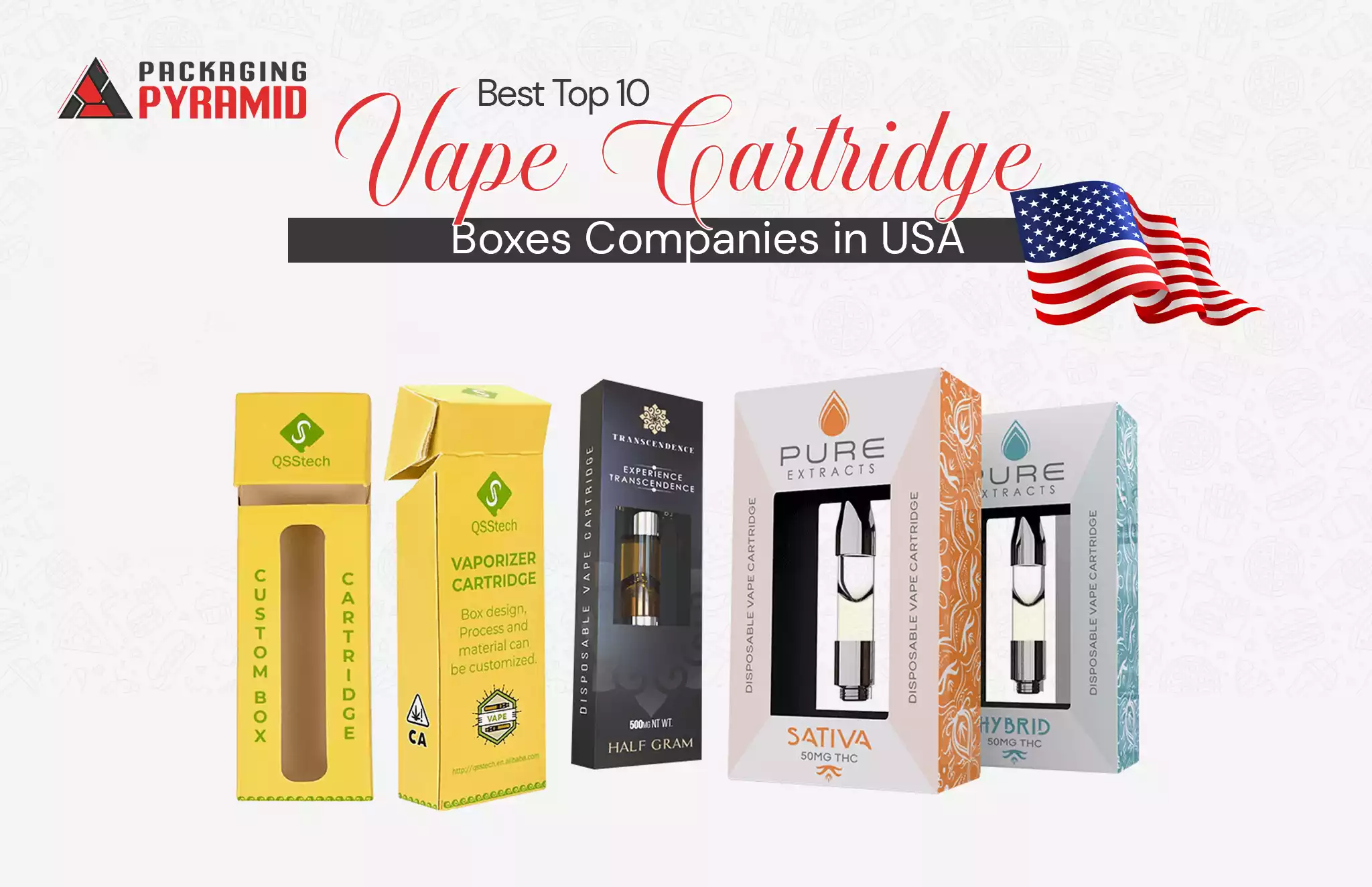 Best Vape Cartridge Boxes Companies in USA 2026