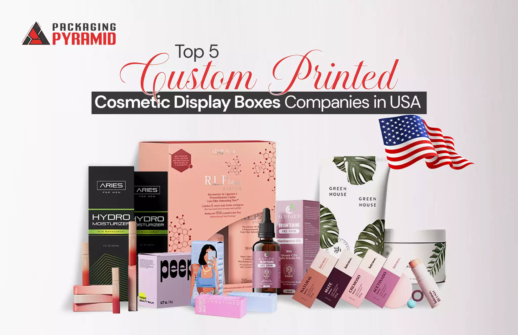Top 5 Custom Printed Cosmetic Display Boxes Companies in the USA 2026