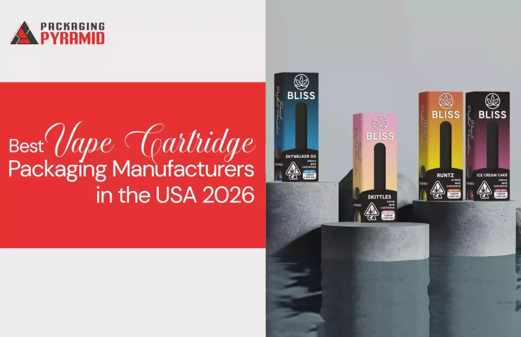 Best Vape Cartridge Packaging Manufacturers in the USA 2026